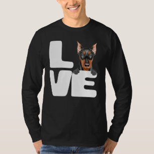 Camiseta Eu Amo Meu Cachorro Alemão
