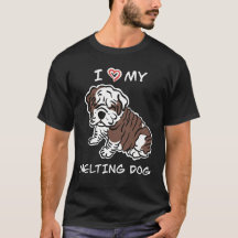 Eu Amo Meu Cachorro Derretendo, Filhote de Bulldog
