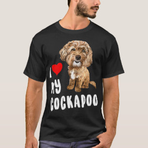 Camiseta Eu Amo Meu Cachorro Design Perfeito Engraçado Cach