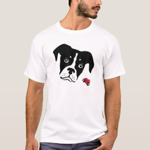 Camiseta Eu Amo Meu Cachorro Engraçado Engraçado Cara De Pu