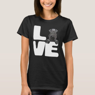 Camiseta Eu Amo Meu Cão Kerry Blue Terrier