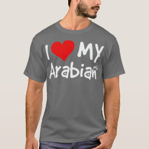 Camiseta Eu amo meu Cavalo Árabe 1