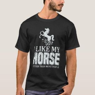 Camiseta Eu Amo Meu Cavalo Esportes Equestres