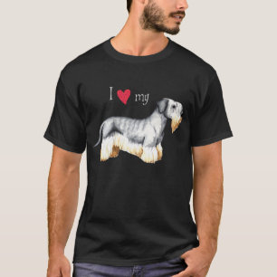 Camiseta Eu amo meu Cesky Terrier