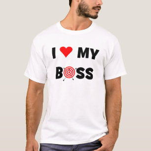 Camiseta Eu amo meu chefe