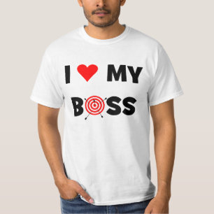 Camiseta Eu amo meu chefe