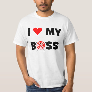 Camiseta Eu amo meu chefe