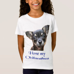 Camiseta Eu amo meu Chihuahua
