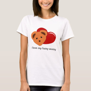 Camiseta eu amo meu cobertor