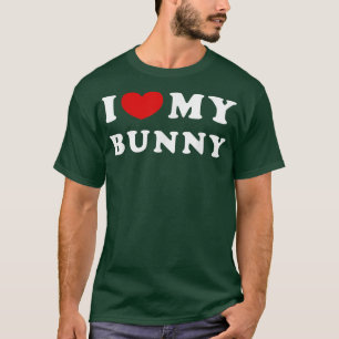 Camiseta Eu Amo Meu Coelhinho, Eu Corto Meu Coelhinho