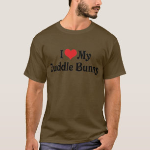 Camiseta Eu Amo Meu Coelho de Abraço