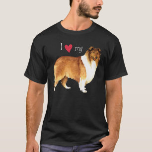 Camiseta Eu amo meu Collie
