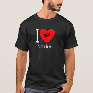 Camiseta Eu Amo Meu Coração Criado Por Cachu Ken