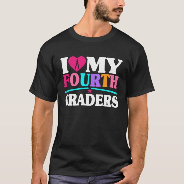 Camiseta Eu Amo Meu Coração De Quarto Graus Primeiro Dia Da (Frente)