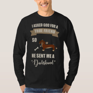 Camiseta Eu Amo Meu Dachshund