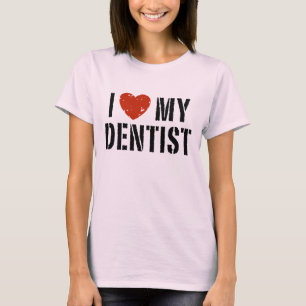 Camiseta Eu Amo Meu Dentista