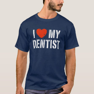Camiseta Eu amo meu dentista