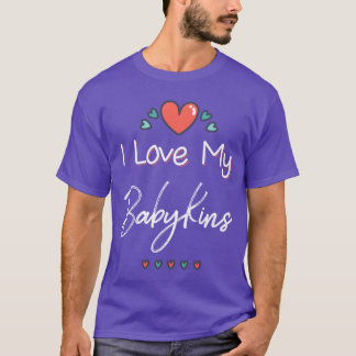 Camiseta Eu amo meu Dia de as mães Babykins
