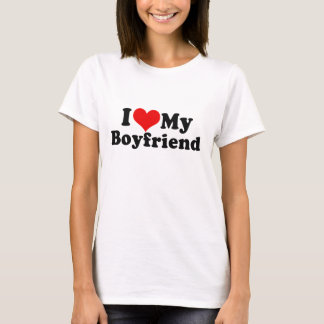 Camiseta Eu amo meu dia dos namorados do namorado