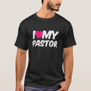 Camiseta Eu amo meu disfarce de pastor para Homens e Mulher