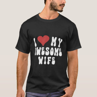 Camiseta Eu Amo Meu Divertido Incrível Eu Amo Meu
