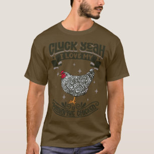 Camiseta Eu amo meu Dominique Chicken Cluck