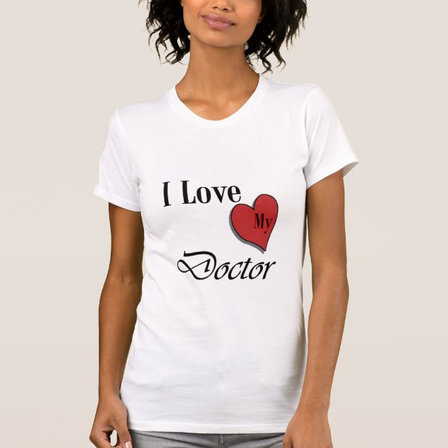 Camiseta Eu amo meu doutor (Frente)