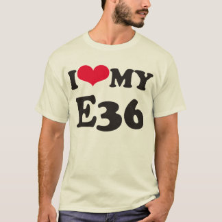 Camiseta Eu amo meu E36