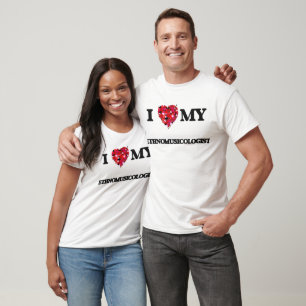 Camiseta Eu amo meu Ethnomusicologist