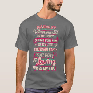 Camiseta Eu Amo Meu Farmacêutico 1