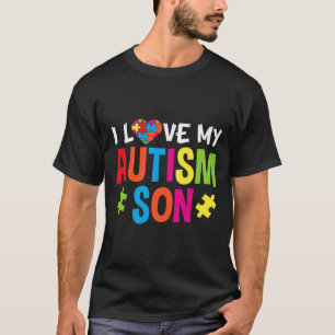 Camiseta Eu Amo Meu Filho Autismo