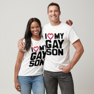 CAMISETA EU AMO MEU FILHO GAY