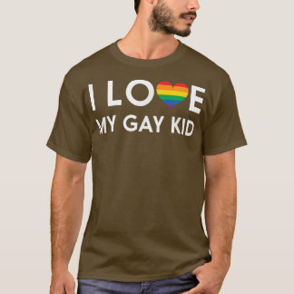 Camiseta Eu Amo Meu Filho Gay - Arco-Íris
