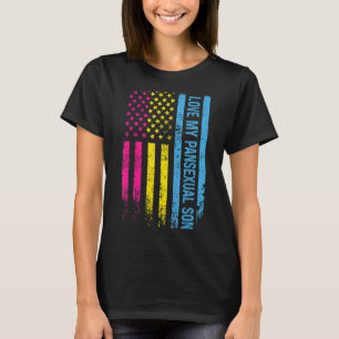 Camiseta Eu Amo Meu Filho Pansexual