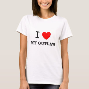 Camiseta Eu amo meu fora da lei