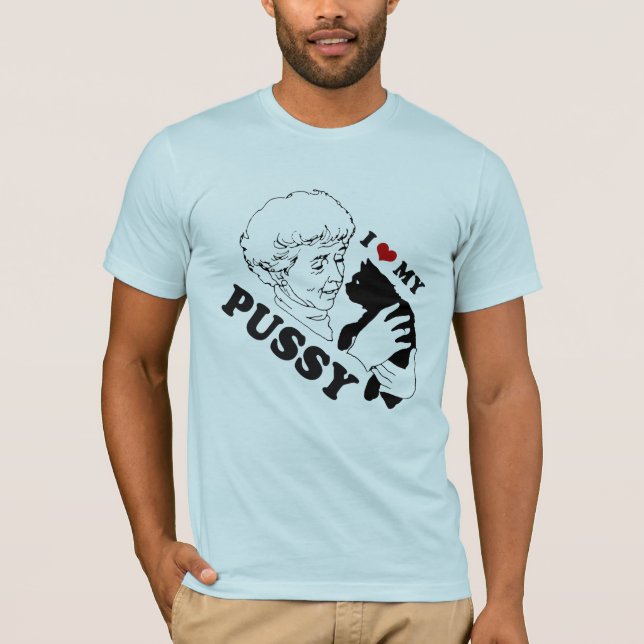 CAMISETA EU AMO MEU GATINHO (Frente)