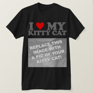 Camiseta Eu Amo Meu Gatinho