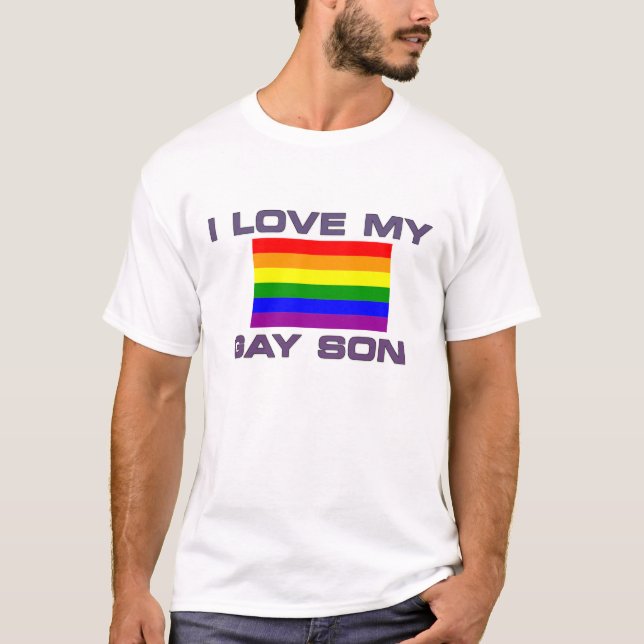 Camiseta Eu amo meu gay (Frente)