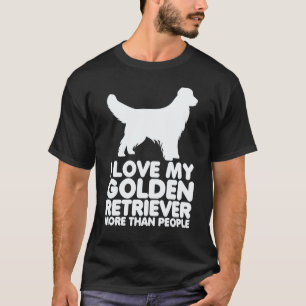Camiseta Eu Amo Meu Golden Retriever Mais Do Que Pessoas _5