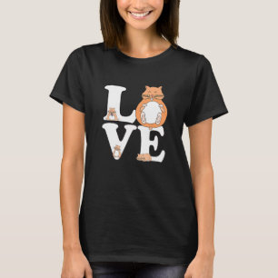 Camiseta Eu Amo Meu Hamster - Adoro Hamsters Custa