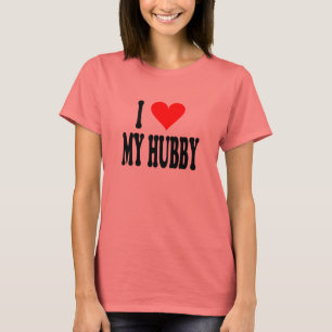 CAMISETA EU AMO MEU HUBBY