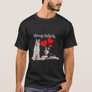 Camiseta Eu Amo Meu Husky Siberiano