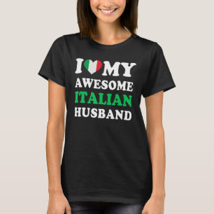 Camiseta Eu amo meu incrível marido italiano