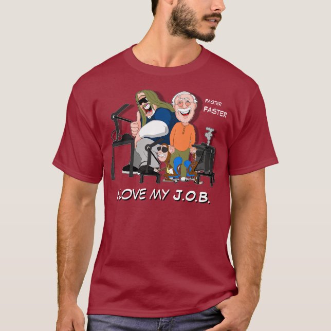 Camiseta Eu amo meu J.O.B. (Frente)