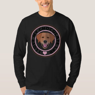 Camiseta Eu Amo Meu Laboratório De Chocolate
