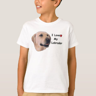 Camiseta Eu amo meu Labrador