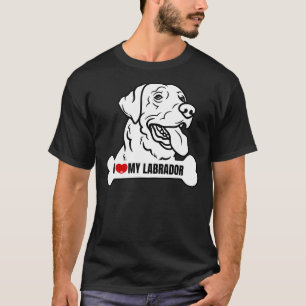Camiseta Eu Amo Meu Labrador