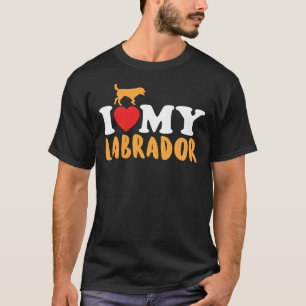 Camiseta Eu Amo Meu Labrador