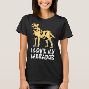 Camiseta Eu Amo Meu Labrador