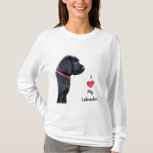 Camiseta Eu amo meu Labrador